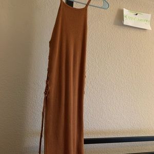 Brow Maxi Dress😍🧨